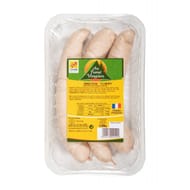 Saucisses flamm oignons lardons