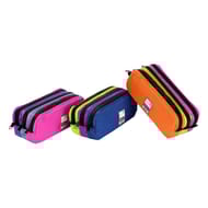 Trousse tricolores 3 compartiments