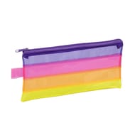 Trousse plate happy fluo