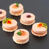 Ficelle de bloc de foie gras de canard 400g