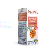 Sabarot lentilles corail étui 450g