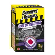 Barrière à rongeurs rats & souris  appât sur pâte 150 g