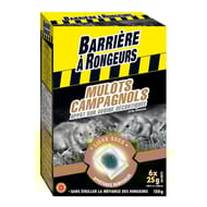 Barrière a rongeurs mulots - campagnols - appât 150g