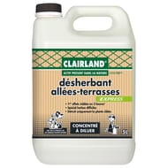 Clairland biocontrole désherbant terrasses & allees concentre 5l