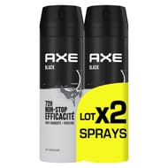 Axe déodorant anti-transpirant Black anti-humidité 2x200ml