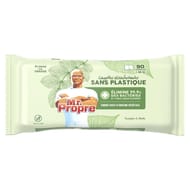 Mr propre lingettes désinfectantes sans plastique x 45 xl
