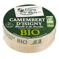 Camembert isigny bio lait microfiltré moulé à la louche 250g