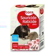 Pate raticide souricide  150 gr cora