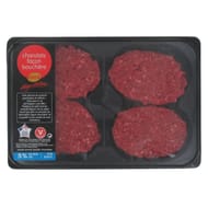 Steak haché pur boeuf Charolais façon bouchère 5% MG 4x125g Cora Dégustation