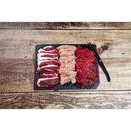 Cuisson sur pierre boeuf/poulet/canard 8 personnes