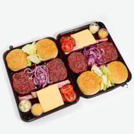Kit burger bacon cheddar 4 personnes