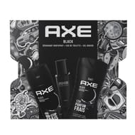 Axe coffret black déodorant + eau de toilette + gel douche