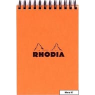 Rodhia bloc reliure intégrale 10.5x14.8 cm 160 pages petits carreaux