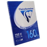 Clairefontaine ramette emeraude  extra blanc 100 feuilles 21x29.7 cm 160 grammes
