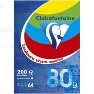 Clairefontaine ramette flash 200 feuilles 21x29.7 cm 80 grammes