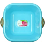 Cuvette carrée 5 litres bleu