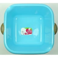 Cuvette carrée 8 litres bleu
