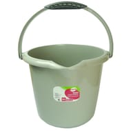 Cora seau 12 litres gris