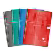 Clairefontaine cahier spirale 21x29.7 cm grands carreaux 100 pages 90 grammes