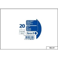 Clairefontaine 20 enveloppes 11.4x16.2 cm blanc 120 grammes