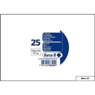 Clairefontaine 25 cartes 10.9x15.5 cm blanc 210 grammes sous film