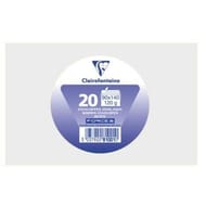 Clairefontaine - 20 enveloppes visite 9x14 cm blanches iris