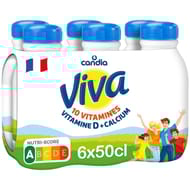 Viva lait bouteille 6x50cl