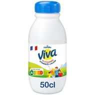Viva lait demi écrémé bouteille 50cl