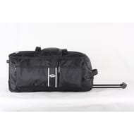 Sac de voyage à roulettes noir et blanc 72cm cora