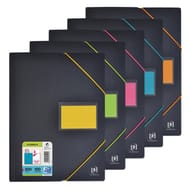 Oxford protège documents student a4 200 vues avec élastique assorti