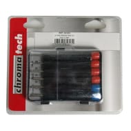 Chromatech jeu de 6 tournevis de precision chromé vanadium