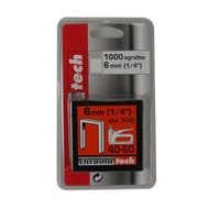 Chromatech 2 boites de 500 agrafes 6 mm 1/4