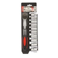 Chromatech 11 pièces acier douille + cliquet