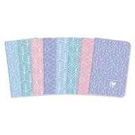 Clairefontaine carnet piqure 75x120 mm 48 pages ligné 90 grammes