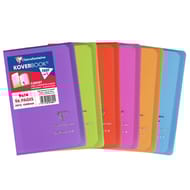 Clairefontaine - Kover book carnet piqure avec rabats 90*140 96p 5*5