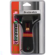 Chromatech gratte vitre avec lame rétractable 90mm - manche bi-matière