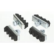 4 porte patins de freins à vis 40mm
