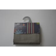 Lot de 3 serviettes de table gris 44x44 cm