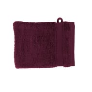 Lot de 2 gants 15x21 unis soft 500g lie de vin