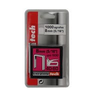 Chromatech 2 boites de 500 agrafes 8mm sous double coque
