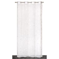 Panneau étamine à rayures 140x240cm naturel