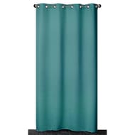 Panneau uni occultant 140x240cm bleu canard
