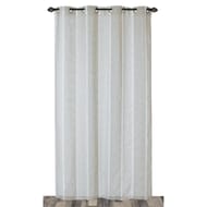 Panneau étamine rayures lurex prêt à poser 140x240cm
