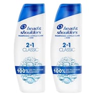 Head & shoulders base 2in1 classic 2x300ml