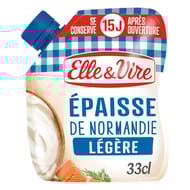 Elle & Vire crème épaisse légère 12% mg  328g/33cl