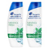 Head & shoulders base shampooing menthol 2x330ml
