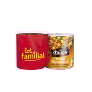 D'aucy poellée marocaine - lot familial 2x580g