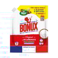 Bonux lessive liquide doypack original bicarbonate 31 lavages 1.4l