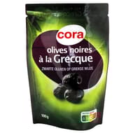 Cora olives noires à la grecque 100g