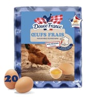 Douce france 20 oeufs sol